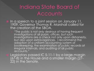 Indiana State Board of Accounts