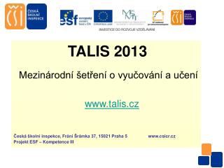 TALIS 2013