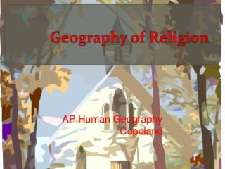 Geography of Religion