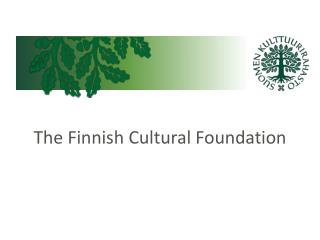 The Finnish Cultural Foundation