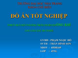 ĐỒ ÁN TỐT NGHIỆP