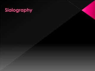 Sialography
