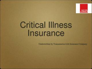 Critical Illness Insurance