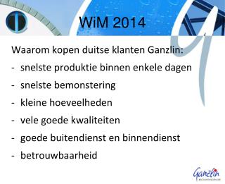 WiM 2014