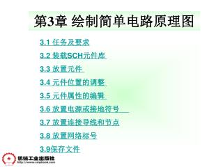 第 3 章 绘制简单电路原理图