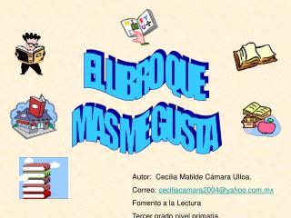 EL LIBRO QUE MAS ME GUSTA