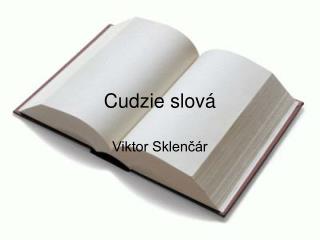Cudzie slová