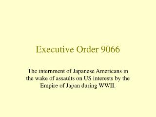 Executive Order 9066