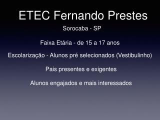 ETEC Fernando Prestes