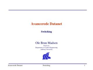 Avancerede Datanet