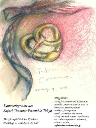 Kammerkonzert des Safari Chamber Ensemble Tokyo Max-Joseph-Saal der Residenz