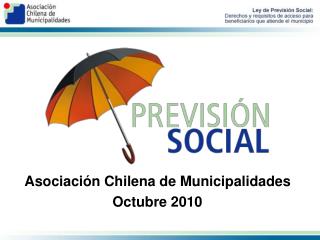 Asociación Chilena de Municipalidades Octubre 2010