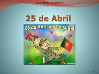 25 de Abril