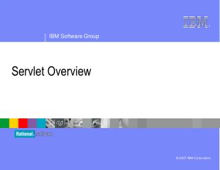 Servlet Overview