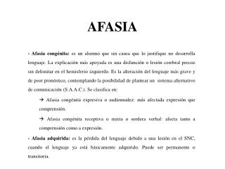 AFASIA