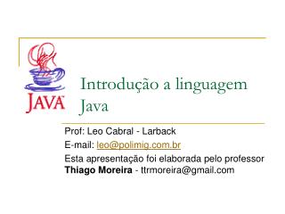 Introdução a linguagem Java