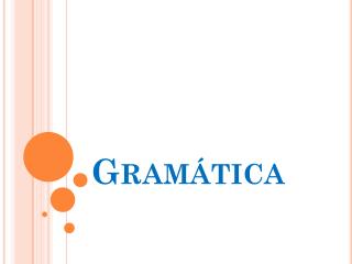 Gramática