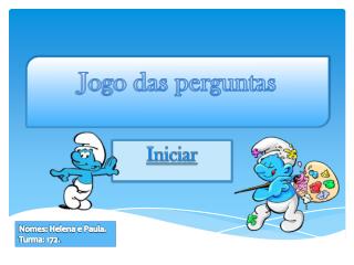 Jogo das perguntas