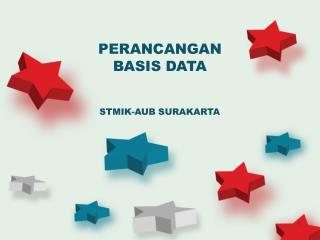 PERANCANGAN BASIS DATA