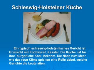 Schleswig-Holsteiner Küche