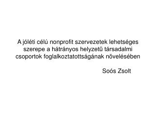 Soós Zsolt