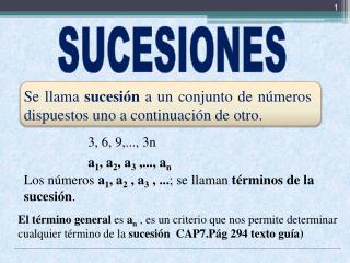 SUCESIONES