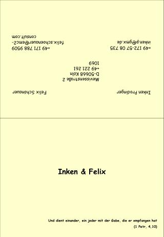 Inken &amp; Felix