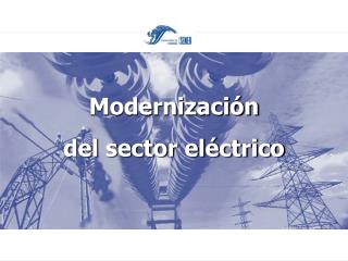 Modernización del sector eléctrico