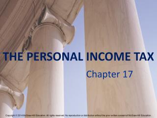 THE PERSONAL INCOME TAX