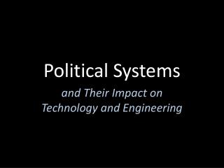 Political Systems