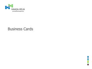 Business Cards