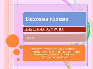 ХАБРАТ АНТОНІНА АНАТОЛІЇВНА НОВОФЕДОРІВСЬКА ЗОШ І-ІІІ СТУПЕНІВ ГОЛОПРИСТАНСЬКОГО РАЙОНУ