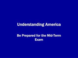 Understanding America