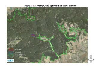 Příloha č. M4: Překryv ZCHÚ s jinými chráněnými územími