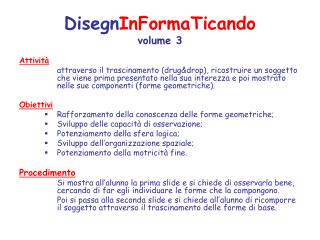 Disegn InFormaTicando volume 3