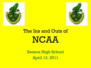 The Ins and Outs of NCAA