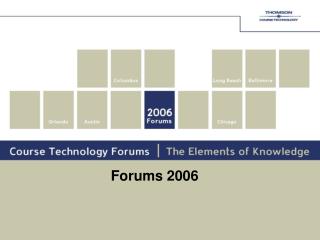 Forums 2006