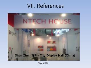VII. References