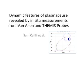 Dynamic features of plasmapause revealed by in situ measurements from Van Allen and THEMIS Probes