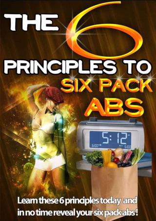 6 Principles to 6 pack Abs (Sneak Peak)