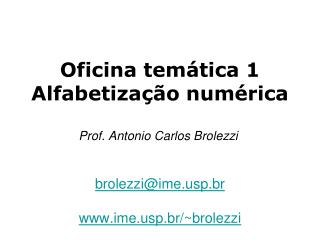 Conceito de n úmero : Contagens e medidas