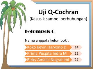 Uji Q-Cochran (Kasus k sampel berhubungan)