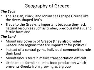 Geography of Greece