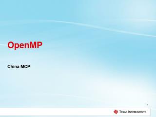 OpenMP