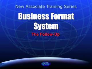 Business Format System