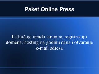 Paket Online Press