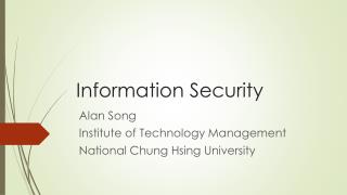 Information Security