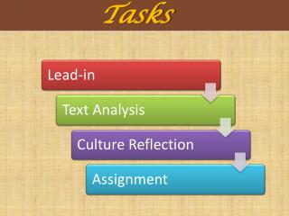 Tasks