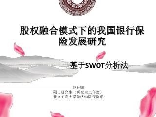 —— 基于 SWOT 分析法