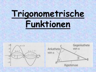 Trigonometrische Funktionen